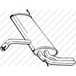 Koncový tlmič výfuku BOSAL 227-049