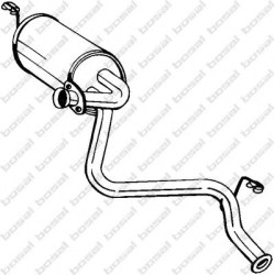 Koncový tlmič výfuku BOSAL 210-841