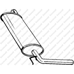 Koncový tlmič výfuku BOSAL 200-965