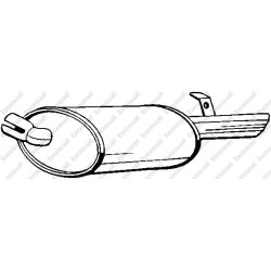 Koncový tlmič výfuku BOSAL 200-127