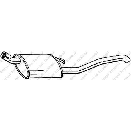 Koncový tlmič výfuku BOSAL 185-241