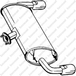 Koncový tlmič výfuku BOSAL 171-029