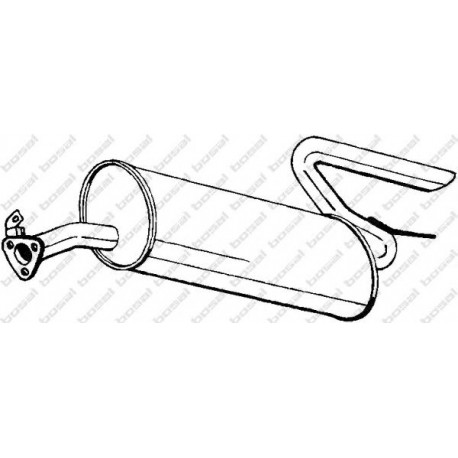 Koncový tlmič výfuku BOSAL 170-225
