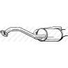 Koncový tlmič výfuku BOSAL 163-057