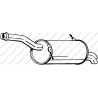 Koncový tlmič výfuku BOSAL 135-083