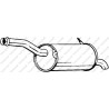 Koncový tlmič výfuku BOSAL 135-079