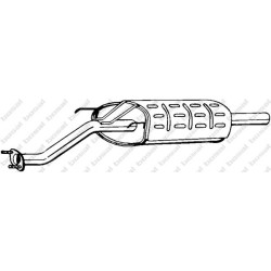 Koncový tlmič výfuku BOSAL 115-315
