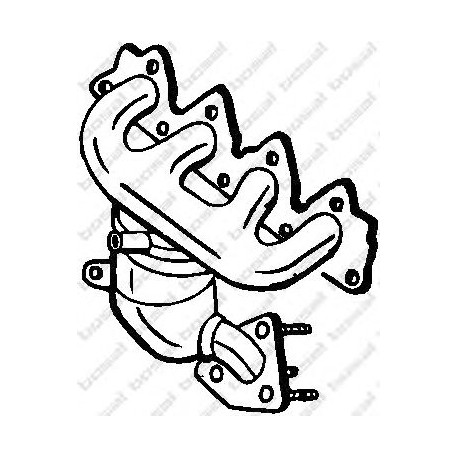 Katalyzátor BOSAL 099-698