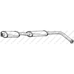 Stredný tlmič výfuku  BOSAL 281-421