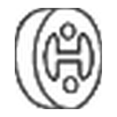 Gumový popruhBOSAL 255-423