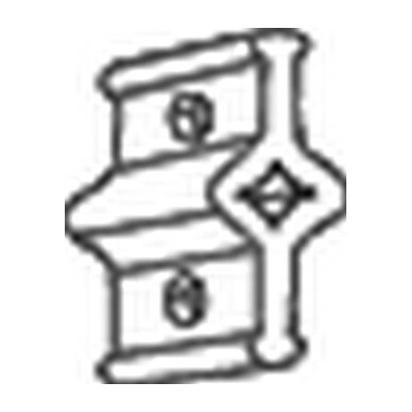 Gumový popruhBOSAL 255-311