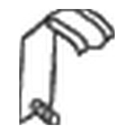 Držiak výfukového systému BOSAL 251-012