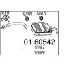 Koncový tlmic výfuku MTS 01.60542