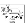 Koncový tlmic výfuku MTS 01.61245