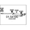 Stredný tlmic výfuku MTS 01.54190