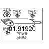 Koncový tlmic výfuku MTS 01.91810