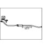 Stredný tlmic výfuku MTS 01.54270