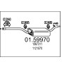 Stredný tlmic výfuku MTS 01.59970