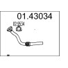 Výfukové potrubie MTS 01.43034