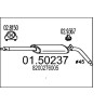 Stredný tlmic výfuku MTS 01.50237
