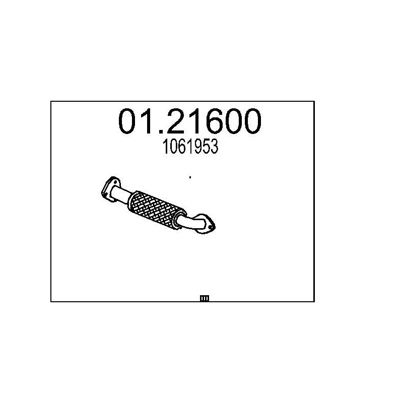 Výfukové potrubie MTS 01.21600