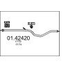 Výfukové potrubie MTS 01.42420