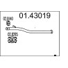 Výfukové potrubie MTS 01.43019