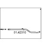 Výfukové potrubie MTS 01.42310