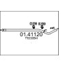 Výfukové potrubie MTS 01.41120