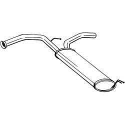 Koncový tlmič výfuku BOSAL 135-721