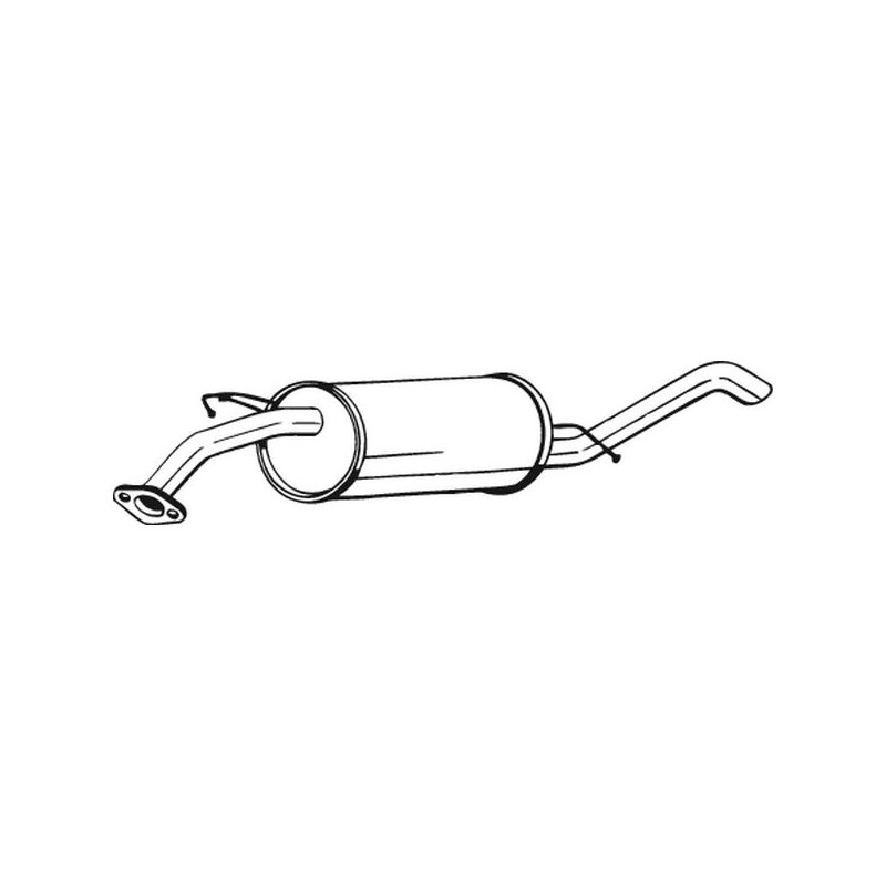 Koncový tlmič výfuku BOSAL 141-217