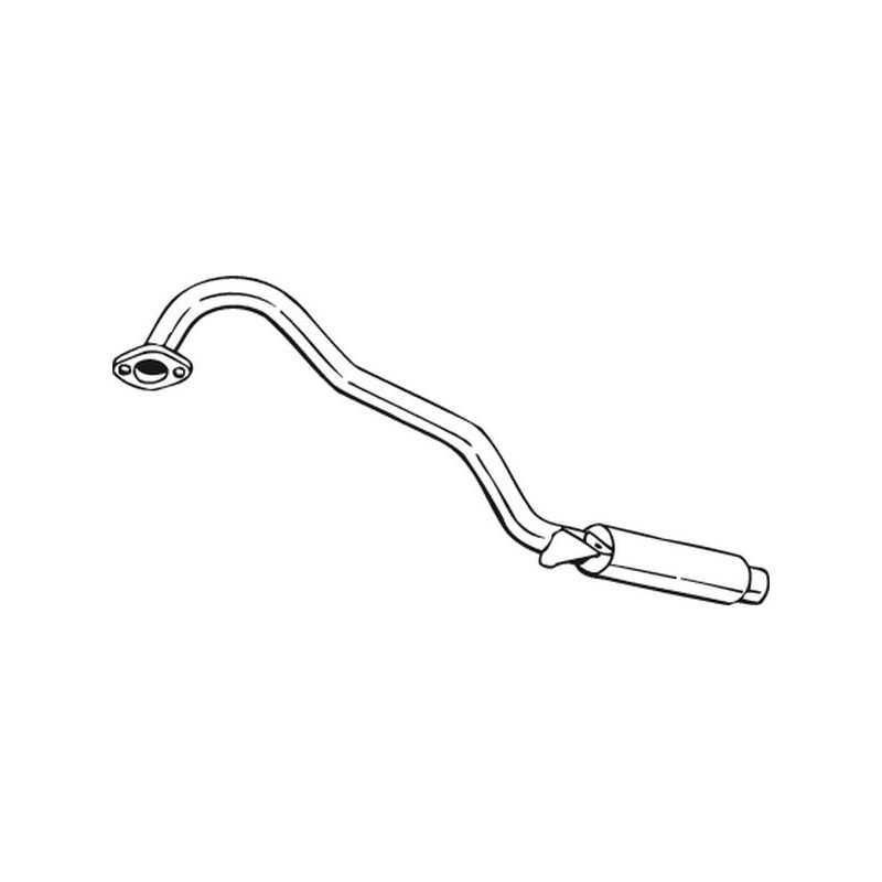 Koncový tlmič výfuku BOSAL 145-017