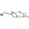 Koncový tlmič výfuku BOSAL 145-217