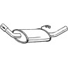 Koncový tlmič výfuku BOSAL 154-801