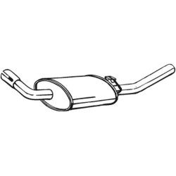 Koncový tlmič výfuku BOSAL 154-871
