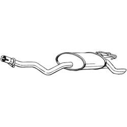 Koncový tlmič výfuku BOSAL 175-347