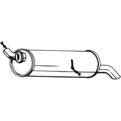 Koncový tlmič výfuku BOSAL 190-509