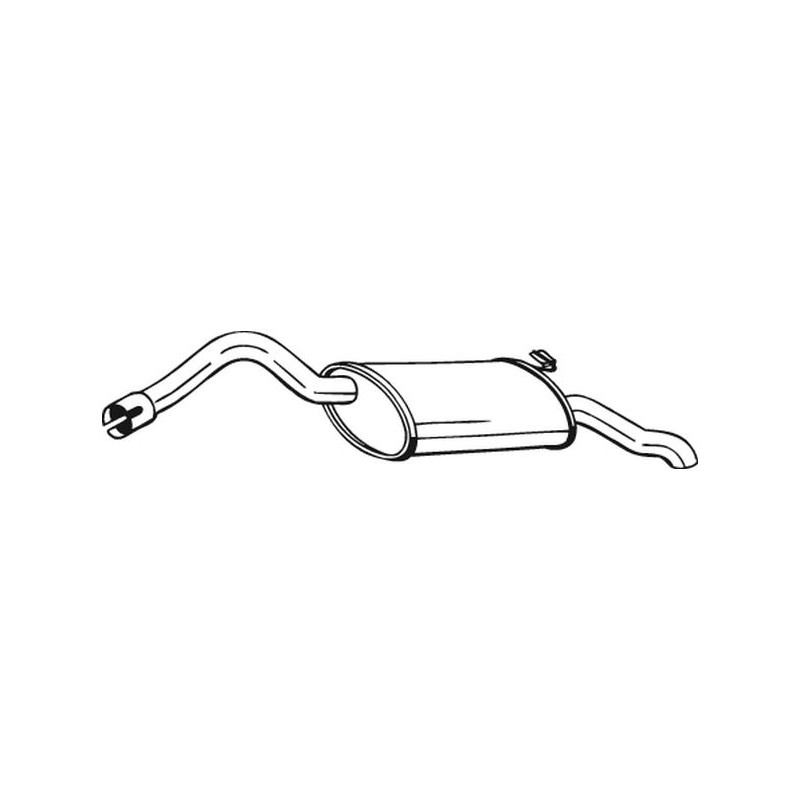 Koncový tlmič výfuku BOSAL 220-659