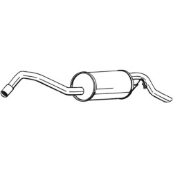 Koncový tlmič výfuku BOSAL 279-559