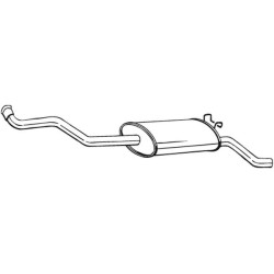 Koncový tlmič výfuku BOSAL 280-271