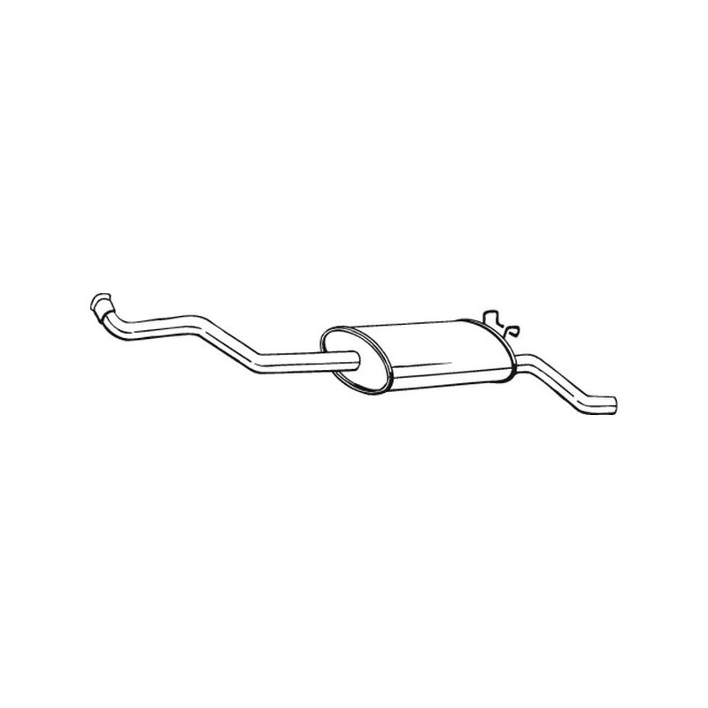 Koncový tlmič výfuku BOSAL 280-271