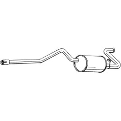 Koncový tlmič výfuku BOSAL 280-633