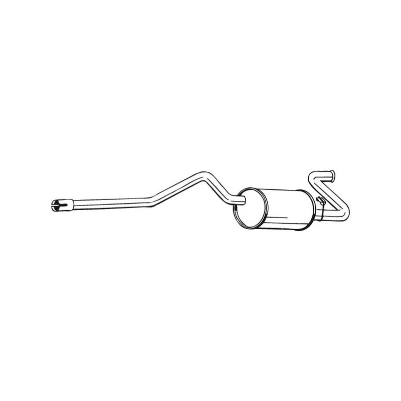 Koncový tlmič výfuku BOSAL 280-633