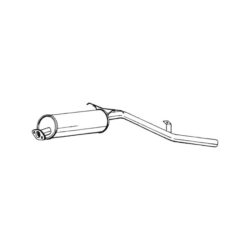 Koncový tlmič výfuku BOSAL 281-077