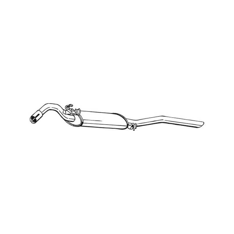 Koncový tlmič výfuku BOSAL 281-703