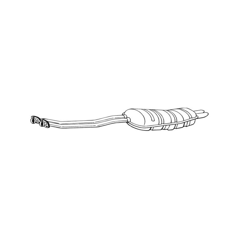 Koncový tlmič výfuku BOSAL 282-215