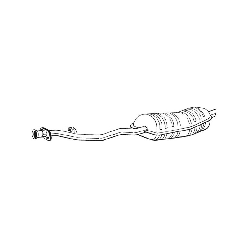 Koncový tlmič výfuku BOSAL 282-243