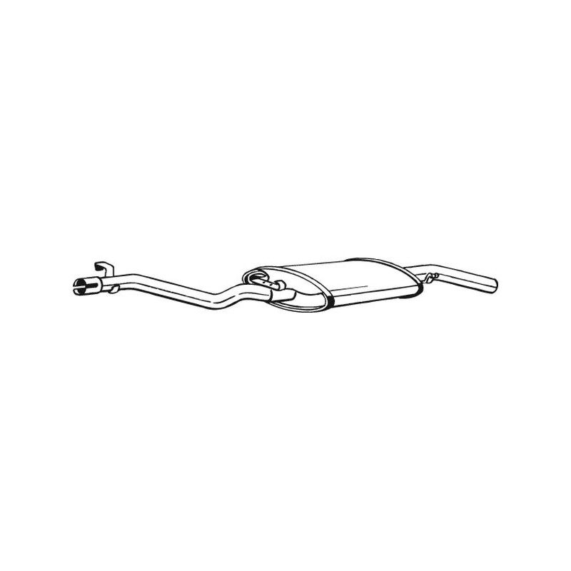 Koncový tlmič výfuku BOSAL 282-305