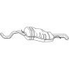 Koncový tlmič výfuku BOSAL 282-985