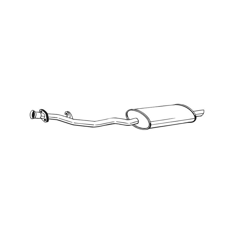 Koncový tlmič výfuku BOSAL 283-223